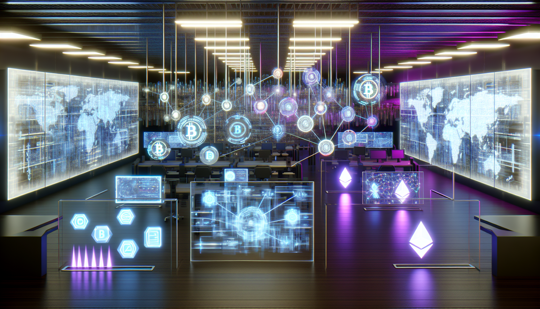 ゼロ知識証明とブロックチェーンのプライバシー技術を示すビジュアル